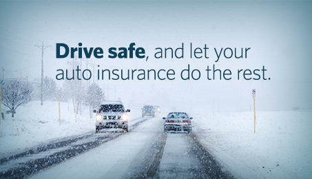 Drive safe and let your auto insurance do the rest.